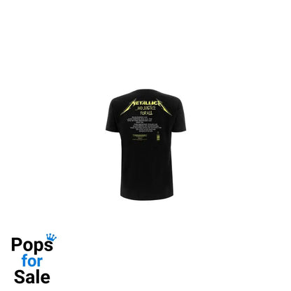 Metallica T-Shirt And Justice For All Tracks Black