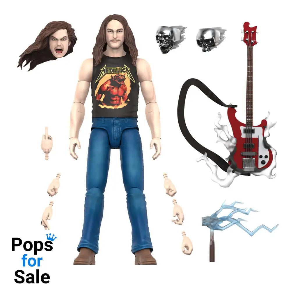 Metallica Ultimates Action Figure Wave 2 Cliff Burton 18 cm Action figures