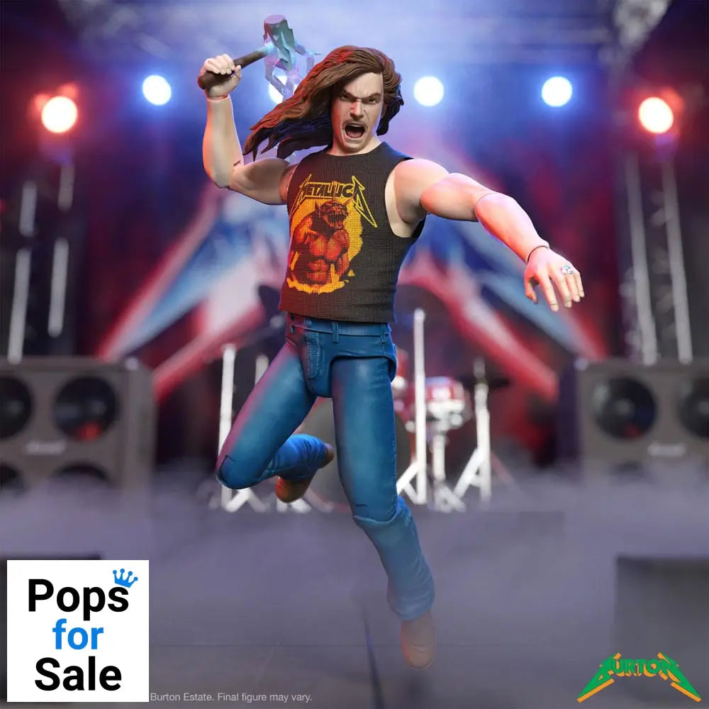 Metallica Ultimates Action Figure Wave 2 Cliff Burton 18 cm Action figures