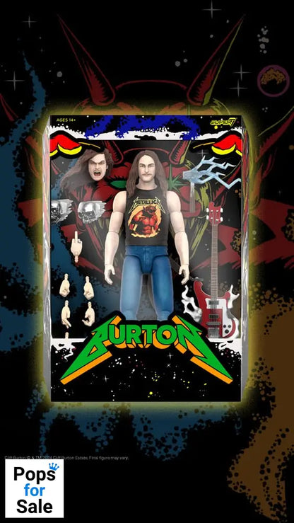 Metallica Ultimates Action Figure Wave 2 Cliff Burton 18 cm Action figures