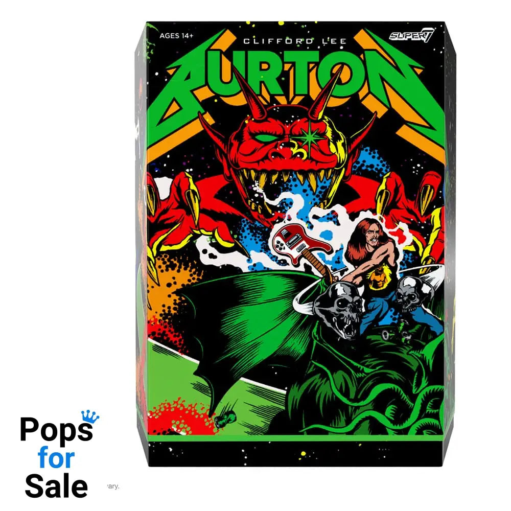 Metallica Ultimates Action Figure Wave 2 Cliff Burton 18 cm