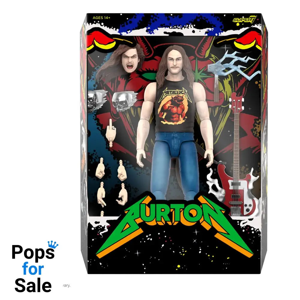 Metallica Ultimates Action Figure Wave 2 Cliff Burton 18 cm