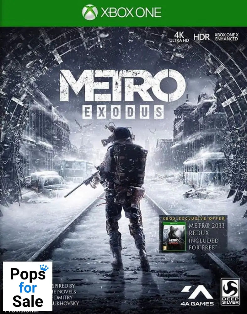 Metro Exodus for Microsoft Xbox One - [Just Disc]