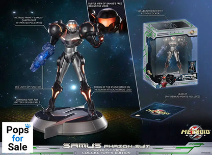 Metroid Prime PVC Statue Samus Phazon Suit Collector´s Edition 28 cm