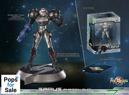 Metroid Prime PVC Statue Samus Phazon Suit Standard Edition 28 cm