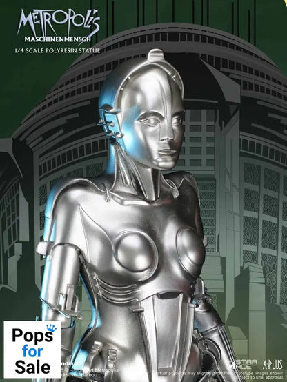 Metropolis Statue 1/4 Maschinenmensch Silver 40 cm