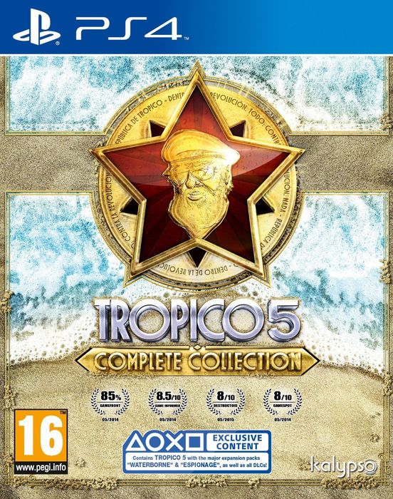 Tropico 5 Complete Collection for Playstation 4 (PS4)