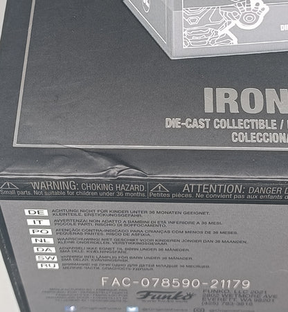 #02 Iron Man - Marvel - DieCast - Damaged Box Funko POP