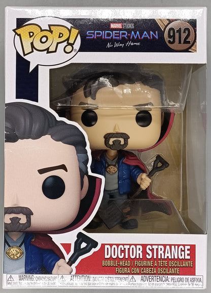 912 Doctor Strange - Marvel Spiderman No Way Home Box Damaged Funko POP