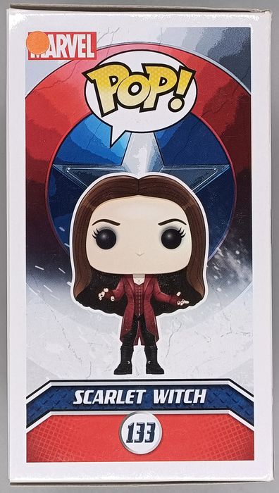 133 Scarlet Witch - Marvel Captain America Civil War - Box Damaged Funko POP