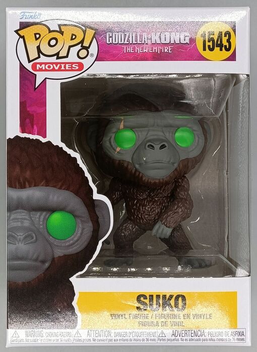 1543 Suko - Godzilla X Kong: the New Empire Funko POP - Brand New