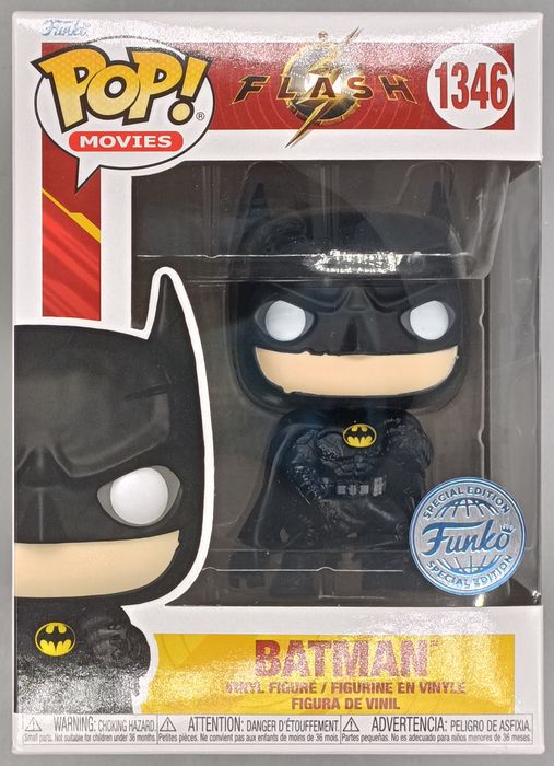 #1346 Batman (Battle-Worn) - DC The Flash Funko POP