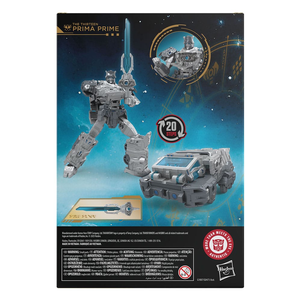 Transformers Age of the Primes Voyager Class Action Figure The Thirteen Prima Prime 18 cm NEW