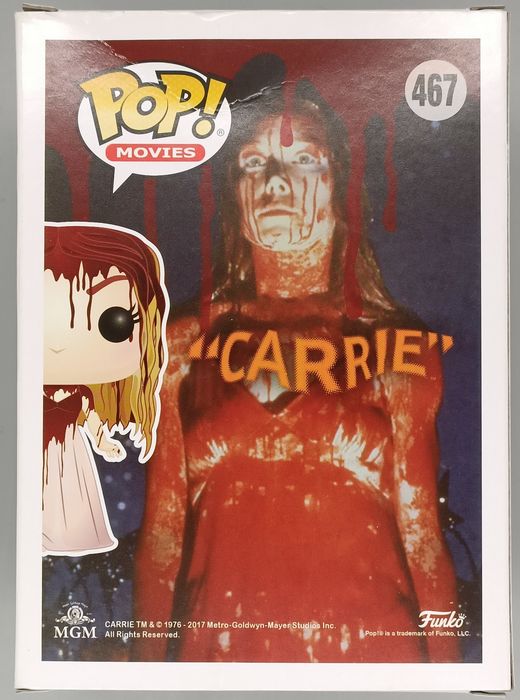 #467 Carrie (Bloody) - Horror - Carrie - Box Damaged Funko POP