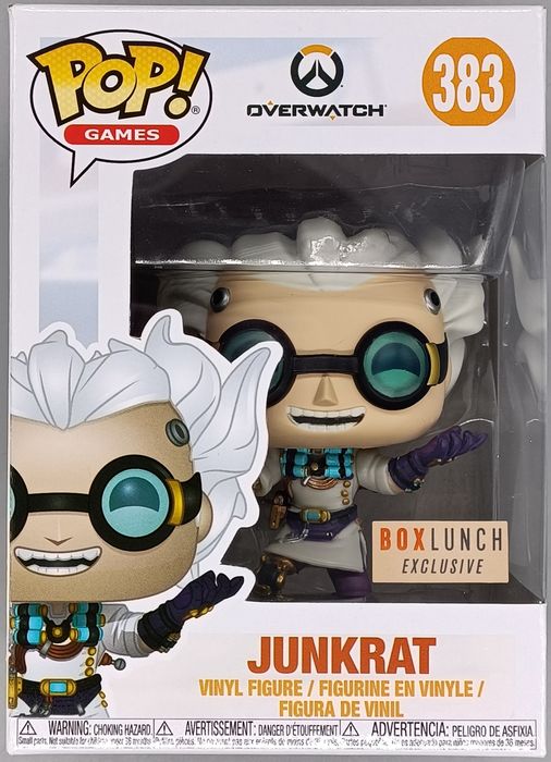 383 Junkrat (Dr. Junkenstein) - Overwatch - Funko POP - Box Damaged