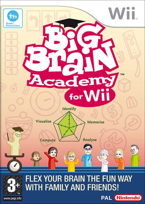 Big Brain Academy: Wii Degree for Nintendo Wii [Disc Only - No Box or Instructions]
