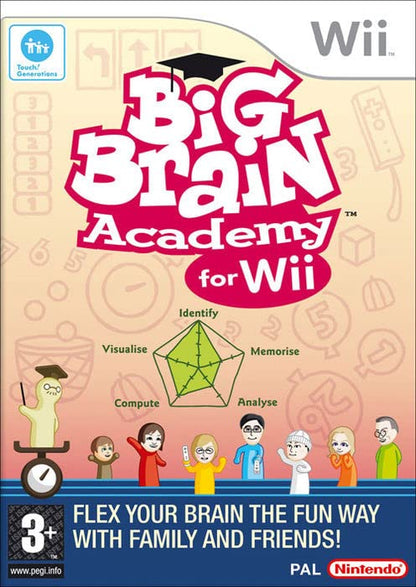 Big Brain Academy: Wii Degree for Nintendo Wii [Disc Only - No Box or Instructions]