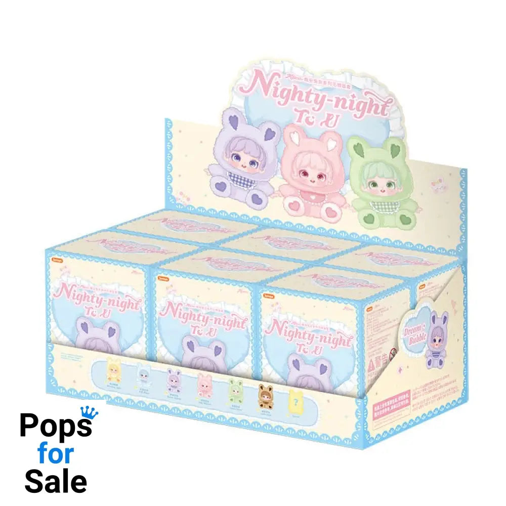 Miana: Nighty Night To U Series Blind Box figure 15 cm Display (6) Mini-figures