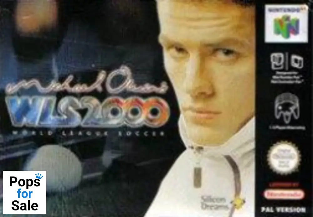 Michael Owen's World League Soccer 2000 for Nintendo 64 (N64) - [Just Cartridge]