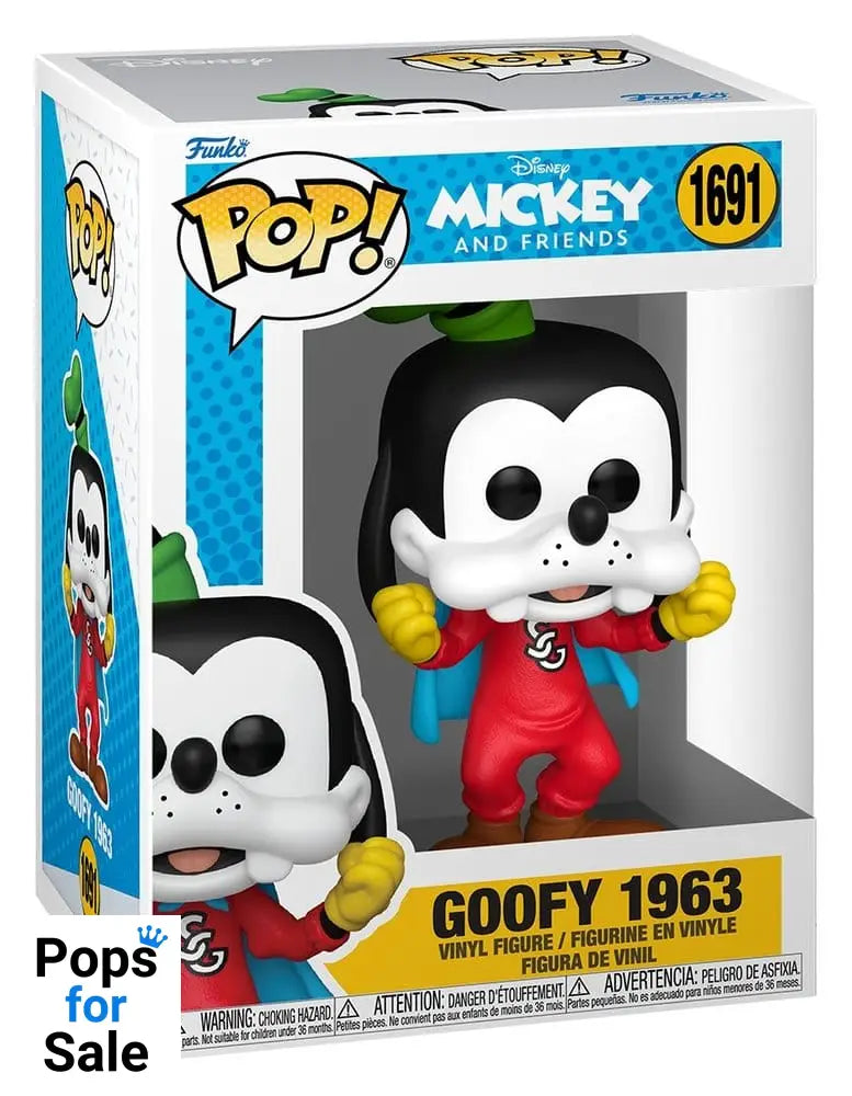 Mickey and Friends POP! Vinyl Figure Goofy 1963 9 cm