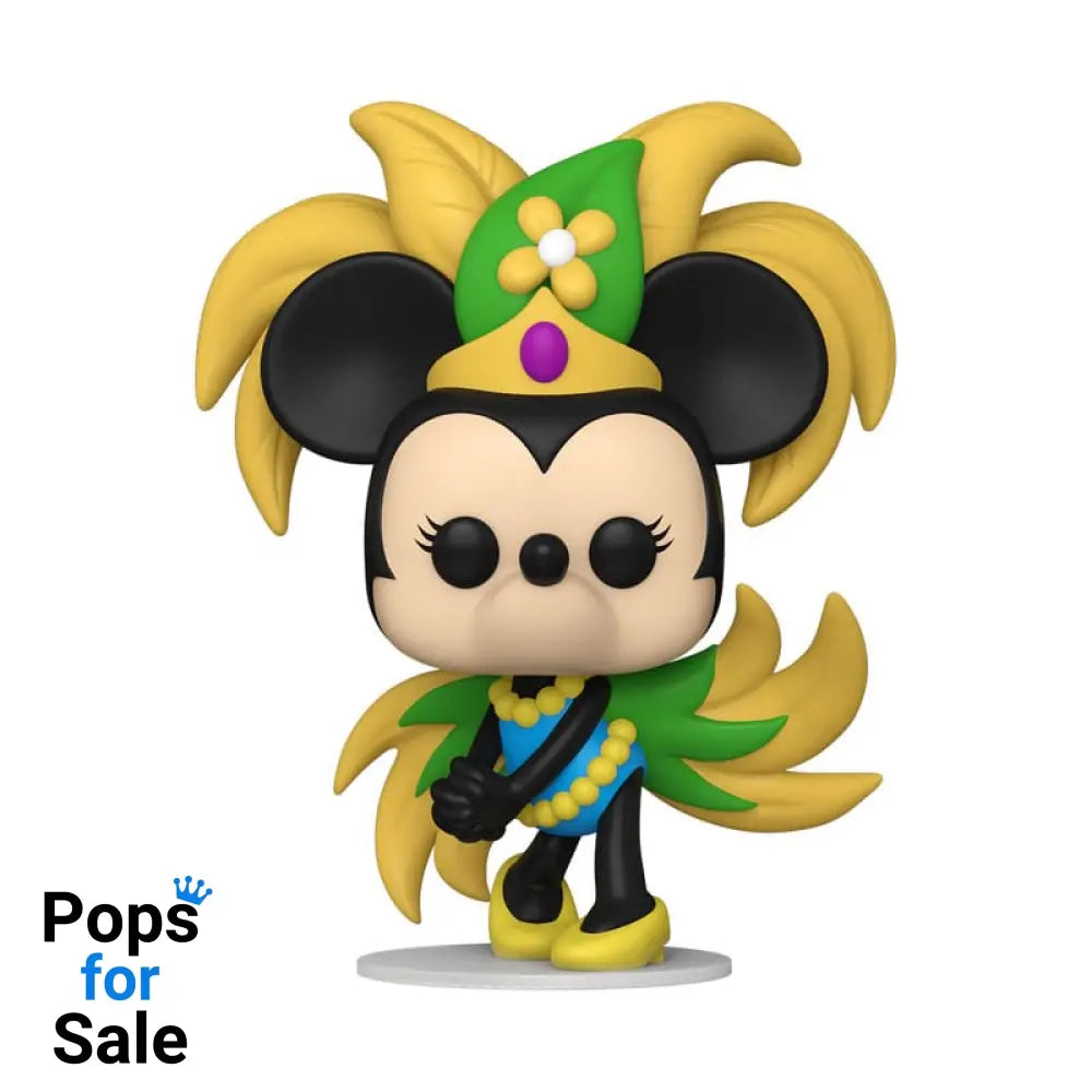 Mickey ATW POP! Disney Vinyl Figure Carnaval Minnie 9 cm POP! Figures