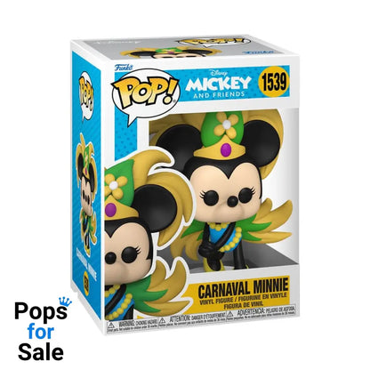 Mickey ATW POP! Disney Vinyl Figure Carnaval Minnie 9 cm