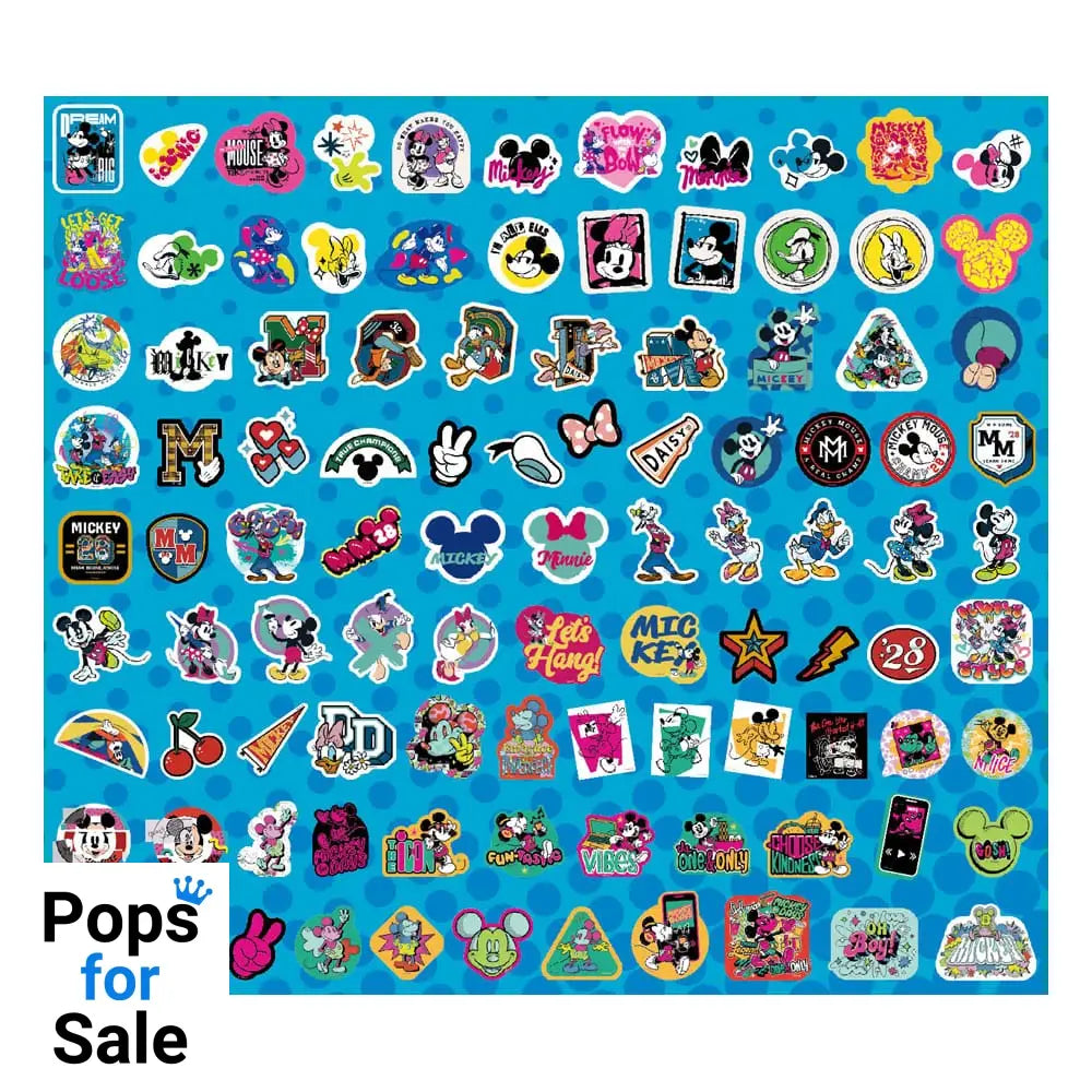 Mickey & Friends Sticker set 100 pieces Assortment (20)