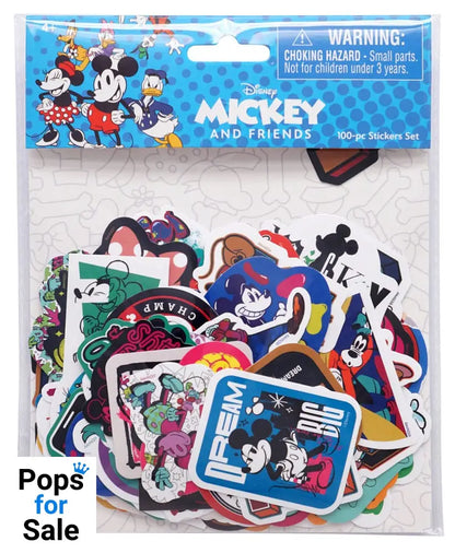 Mickey & Friends Sticker set 100 pieces Assortment (20)