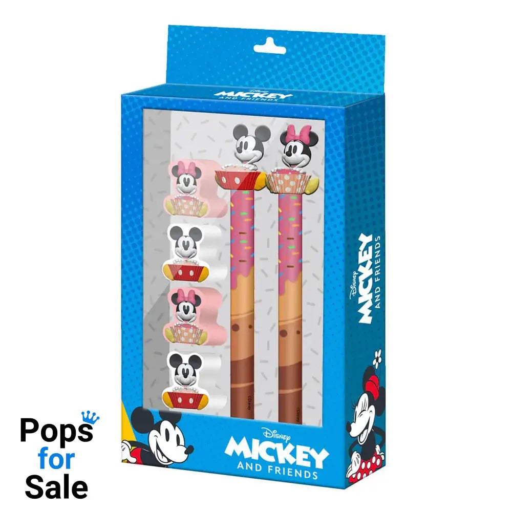 Mickey & Minnie Stationery Set 6-Pack Stationery
