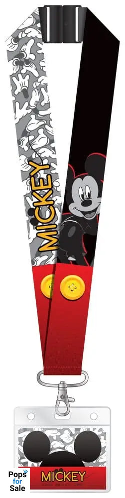 Mickey Mouse Deluxe Lanyard with Card Holder Mickey