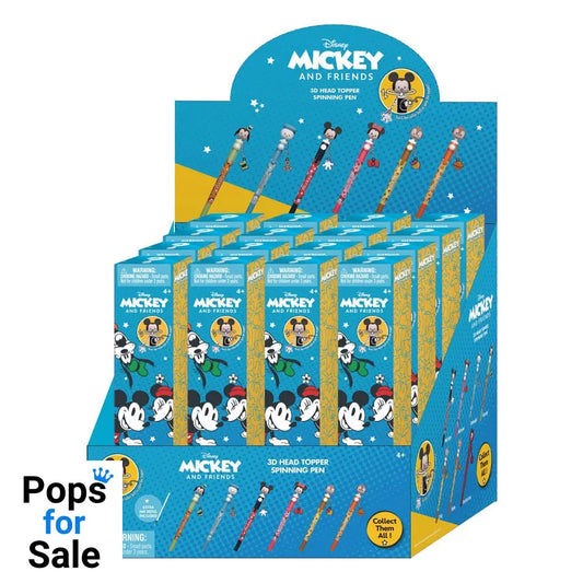 Micky and Friends 3D Head Topper Spinning Pen Stationery