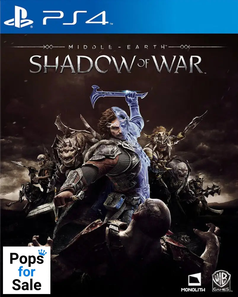Middle Earth: Shadow of War for Playstation 4 (PS4)