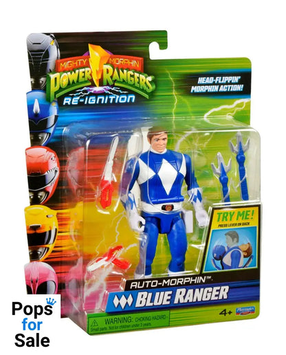 Mighty Morphin Power Rangers Action Figure Auto-Morphin Blue Ranger 12 cm