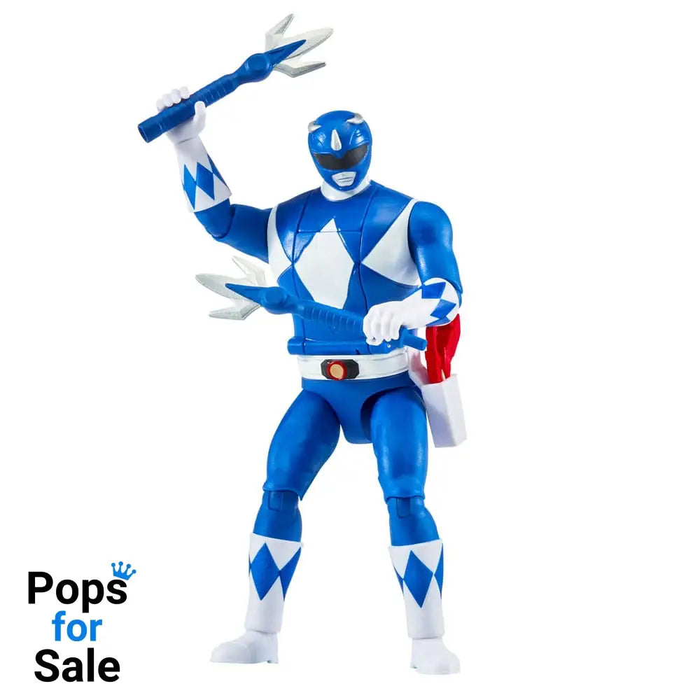 Mighty Morphin Power Rangers Action Figure Auto-Morphin Blue Ranger 12 cm