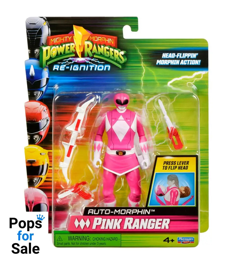 Mighty Morphin Power Rangers Action Figure Auto-Morphin Pink Ranger 12 cm