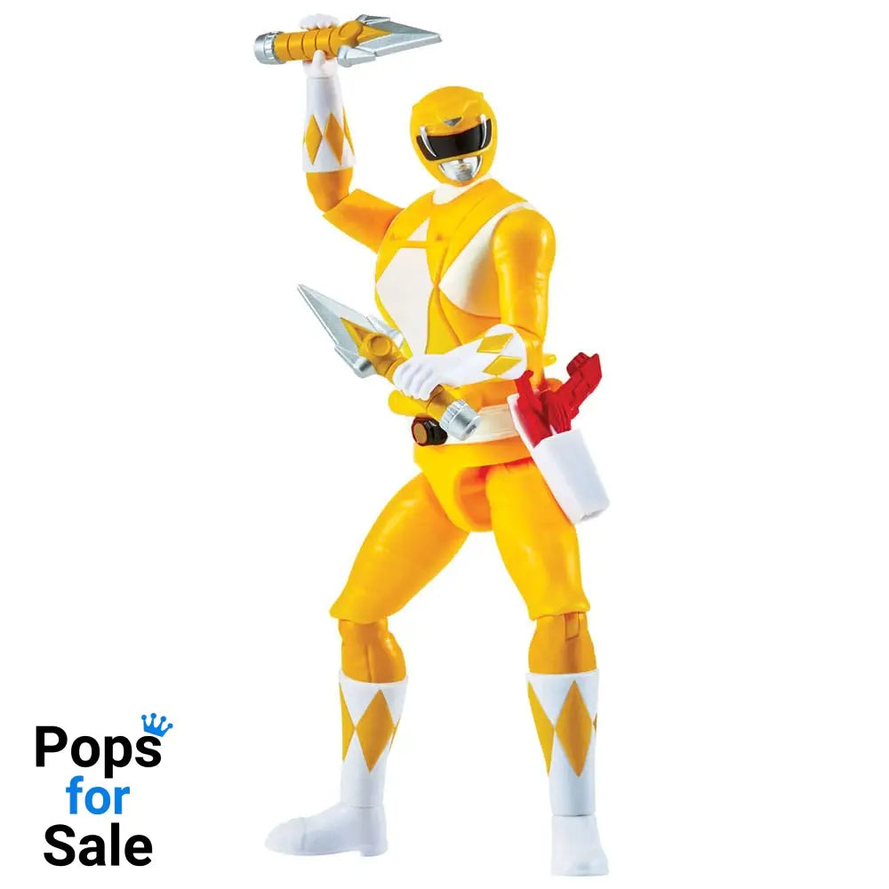 Mighty Morphin Power Rangers Action Figure Auto-Morphin Yellow Ranger 12 cm