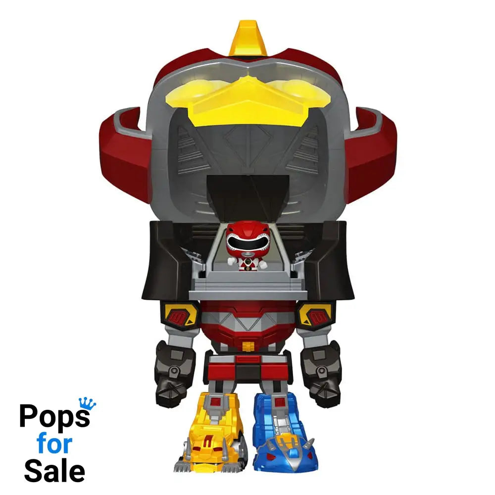 Mighty Morphin Power Rangers Bitty POP! Bots Figure 4-Pack Megazord with Red Ranger2,5 cm