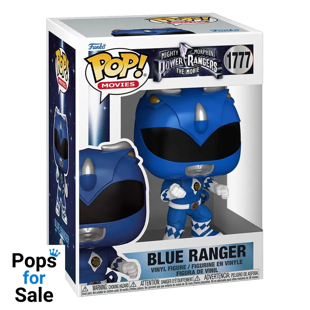 Mighty Morphin Power Rangers: The Movie POP! Movies Vinyl Figures Blue Ranger 9 cm