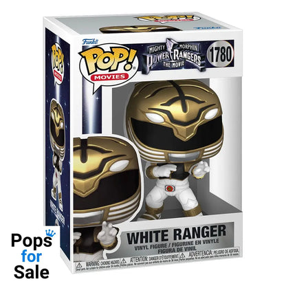 Mighty Morphin Power Rangers: The Movie POP! Movies Vinyl Figures White Ranger 9 cm