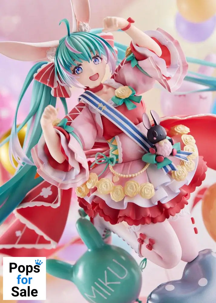 Miku Hatsune PVC Statue 1/7 Miku Hatsune Birthday 2021 (Pretty Rabbit Ver.) by Spiritale 21 cm