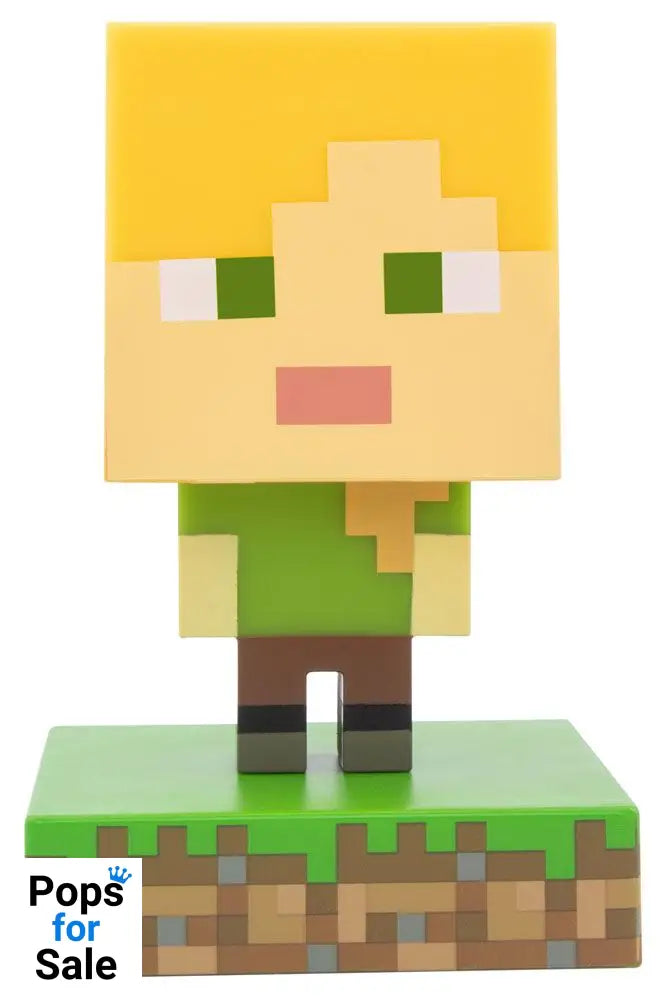 Minecraft 3D Icon Light Alex