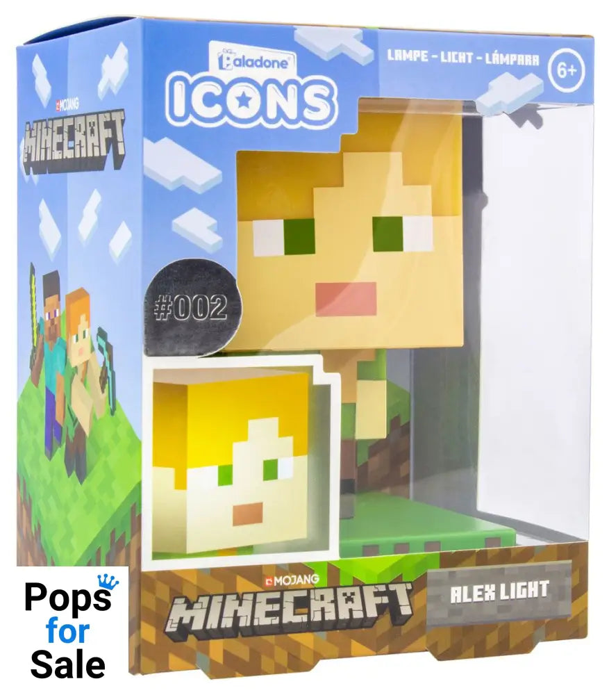 Minecraft 3D Icon Light Alex