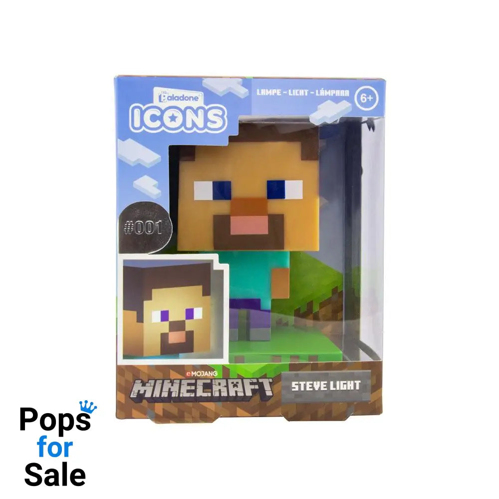 Minecraft 3D Icon Light Steve Lamps / Lights