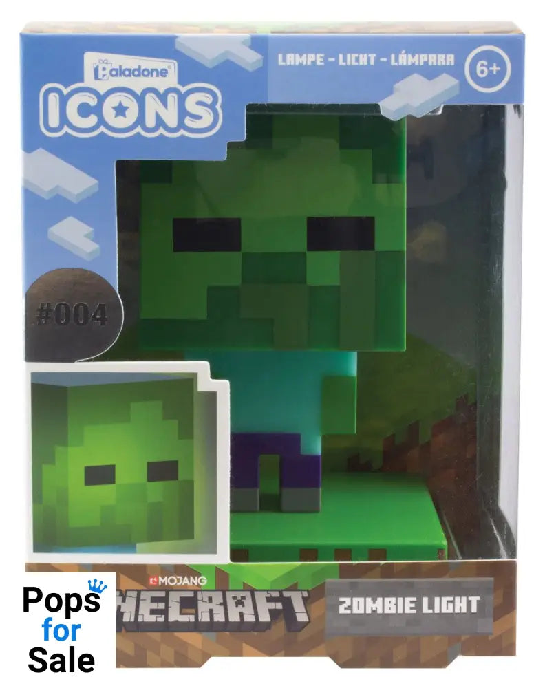 Minecraft 3D Icon Light Zombie