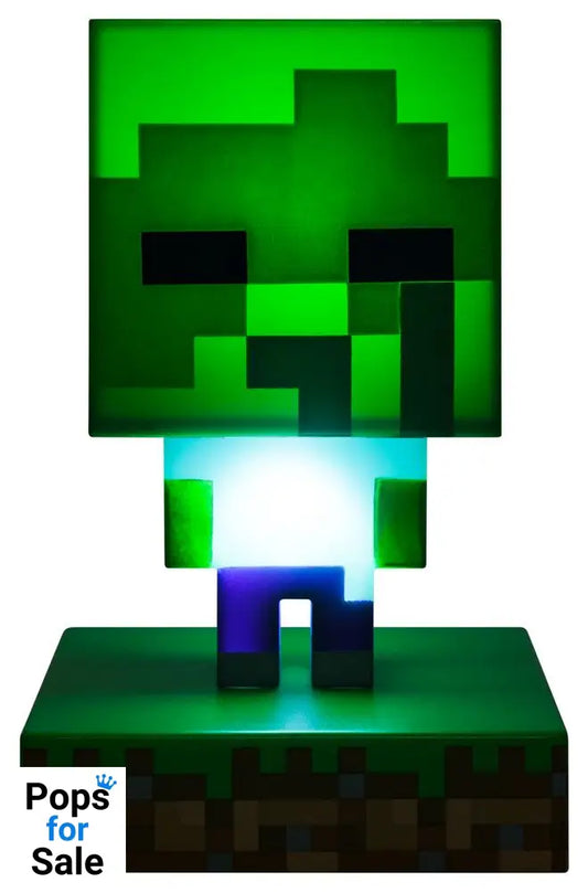 Minecraft 3D Icon Light Zombie