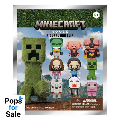 Minecraft 3D PVC Bag Clips Series 1 Display (24)