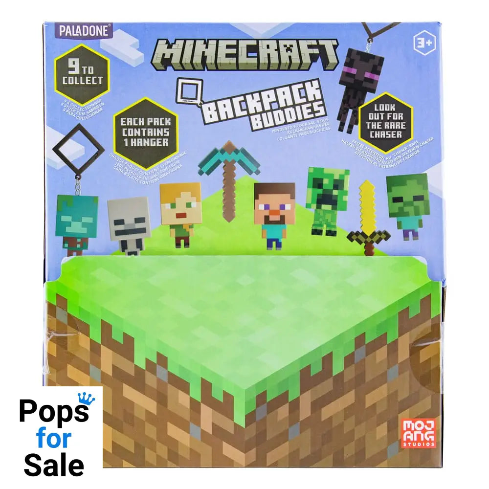 Minecraft Backpack Buddies Mystery Bags Series 4 Display (24)