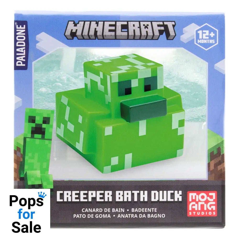 Minecraft Bath Duck Creeper 6 cm