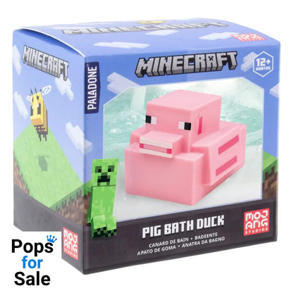 Minecraft Bath Duck Pig 6 cm
