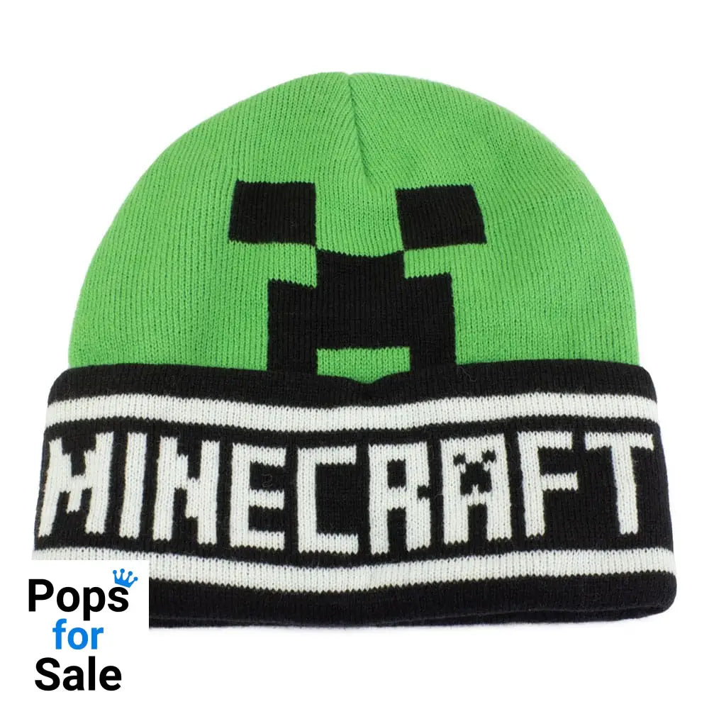 Minecraft Beanie Creeper Face Beanies & Caps